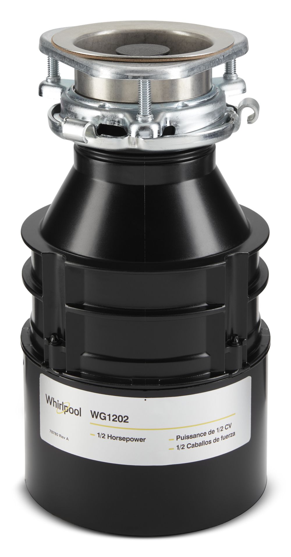 1/2 HP In-Sink Disposer WG1202XH | Whirlpool