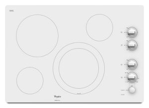 Gold® 30inch Electric Ceramic Glass Cooktop with 12"/9" Dual Radiant