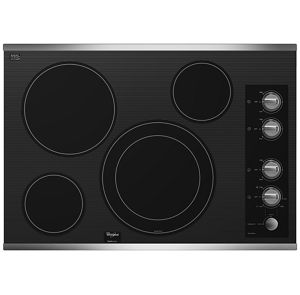 Gold® 30inch Electric Ceramic Glass Cooktop with 12"/9" Dual Radiant