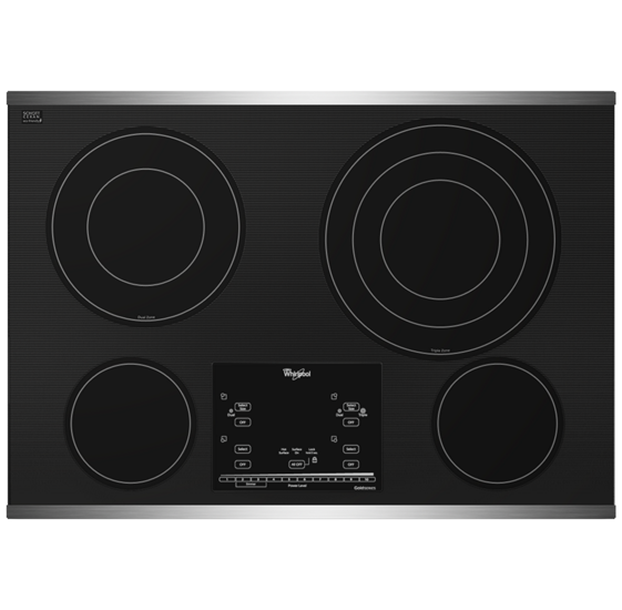 Www Whirlpool Com >> Gold® 30-inch Electric Ceramic Glass Cooktop with 12"/9"/6" Triple Radiant Element | Whirlpool Www Whirlpool Com >> Gold® 30-inch Electric Ceramic Glass Cooktop with 12"/9"/6" Triple Radiant Element | Whirlpool
