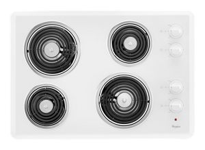 Whirlpool® 30 Electric Cooktop White WCC31430AW