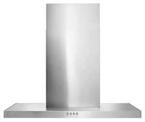 Whirlpool 30" Stainless Steel Wall Mount Flat Range Hood