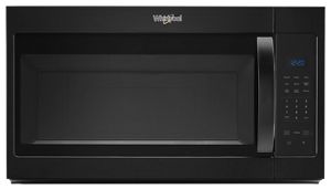 1.7 cu. ft. Microwave Hood Combination with Electronic Touch Controls Black  WMH31017HB