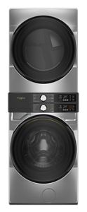 Whirlpool Smart Energy Star® Front Load Laundry Tower with UV Clean Technology &amp; FreshFlowTM Vent System 4.5 cu. ft. Washer &amp; 7.4 cu. ft. Electric Dryer