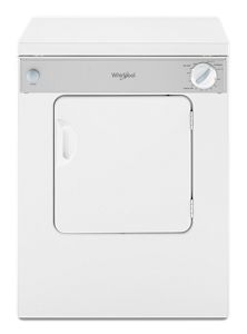 3.4 cu. ft. Compact Front Load Dryer with Flexible Installation White  LDR3822PQ