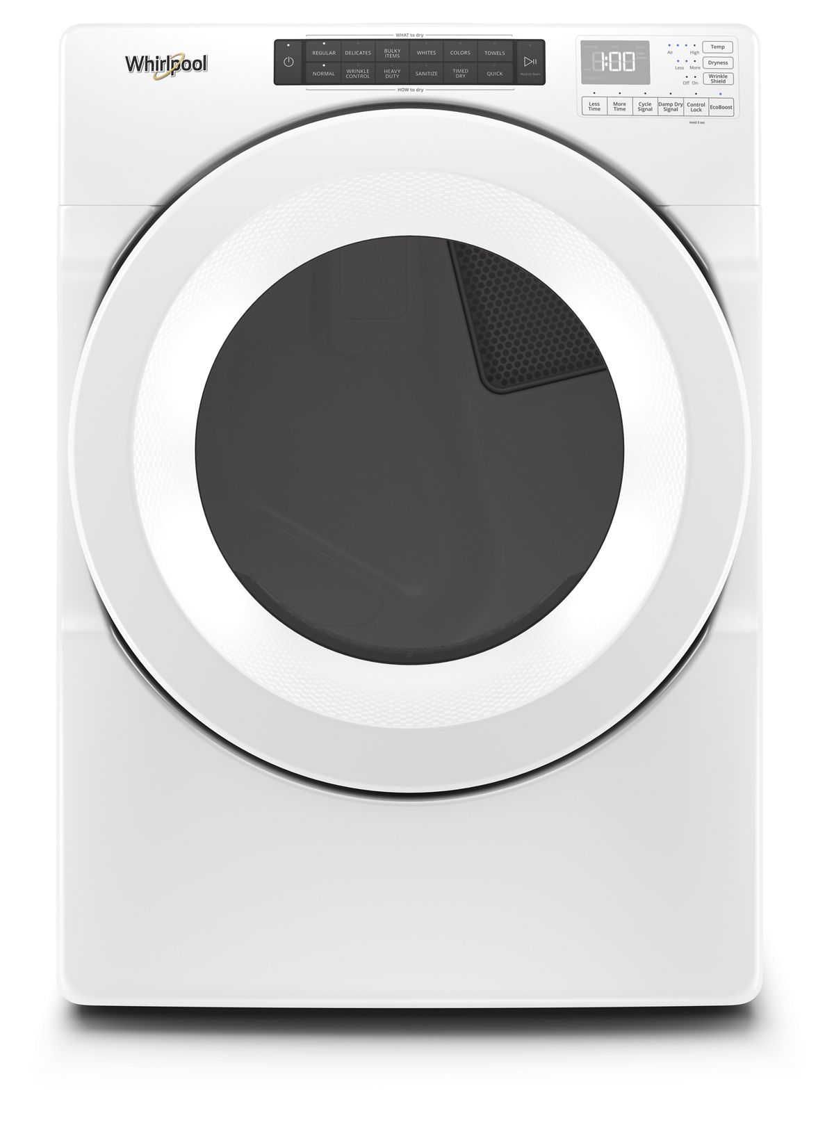 7.4 cu.ft Front Load Long Vent Electric Dryer with Intuitive Controls