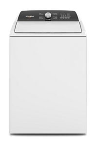 4.5 Cu. Ft. Top Load Agitator Washer with Built-In Faucet White WTW5015LW