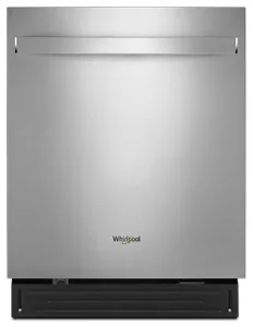 Whirlpool dishwasher stainless steel front cheap panel kit