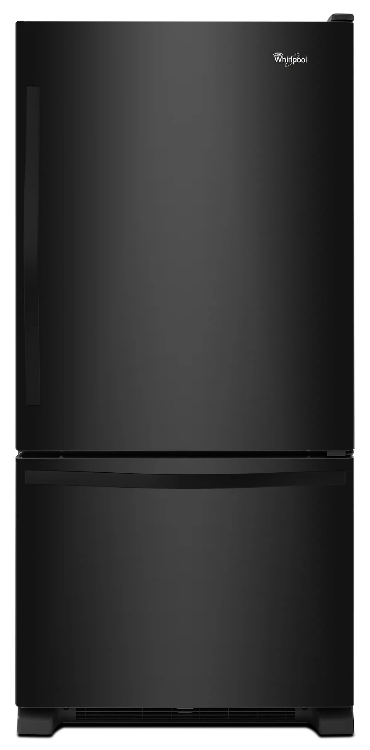 Whirlpool WRB329DMBB bottom freezer refrigerator, 18.7 cu. ft.
