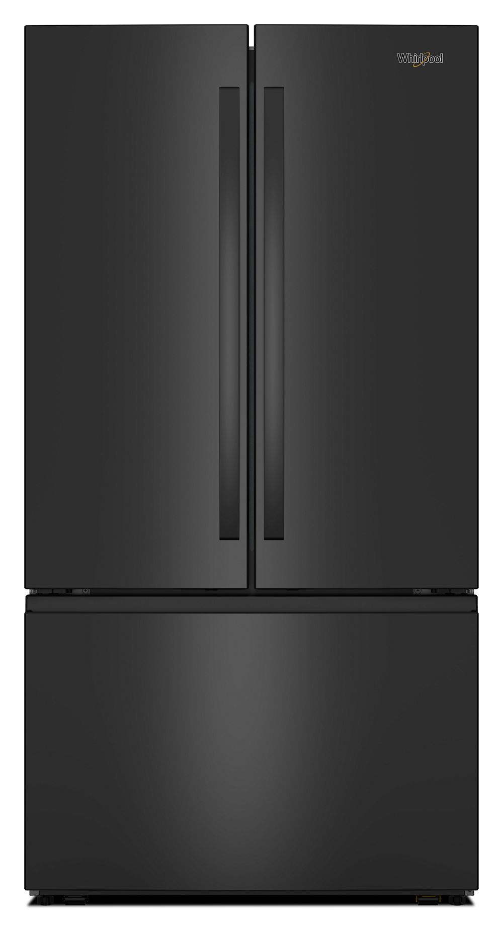 36-Inch French Door Refrigerator with Ice Maker - 31 cu. ft. Black