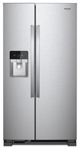 33-inch Wide Side-by-Side Refrigerator - 21 cu. ft.