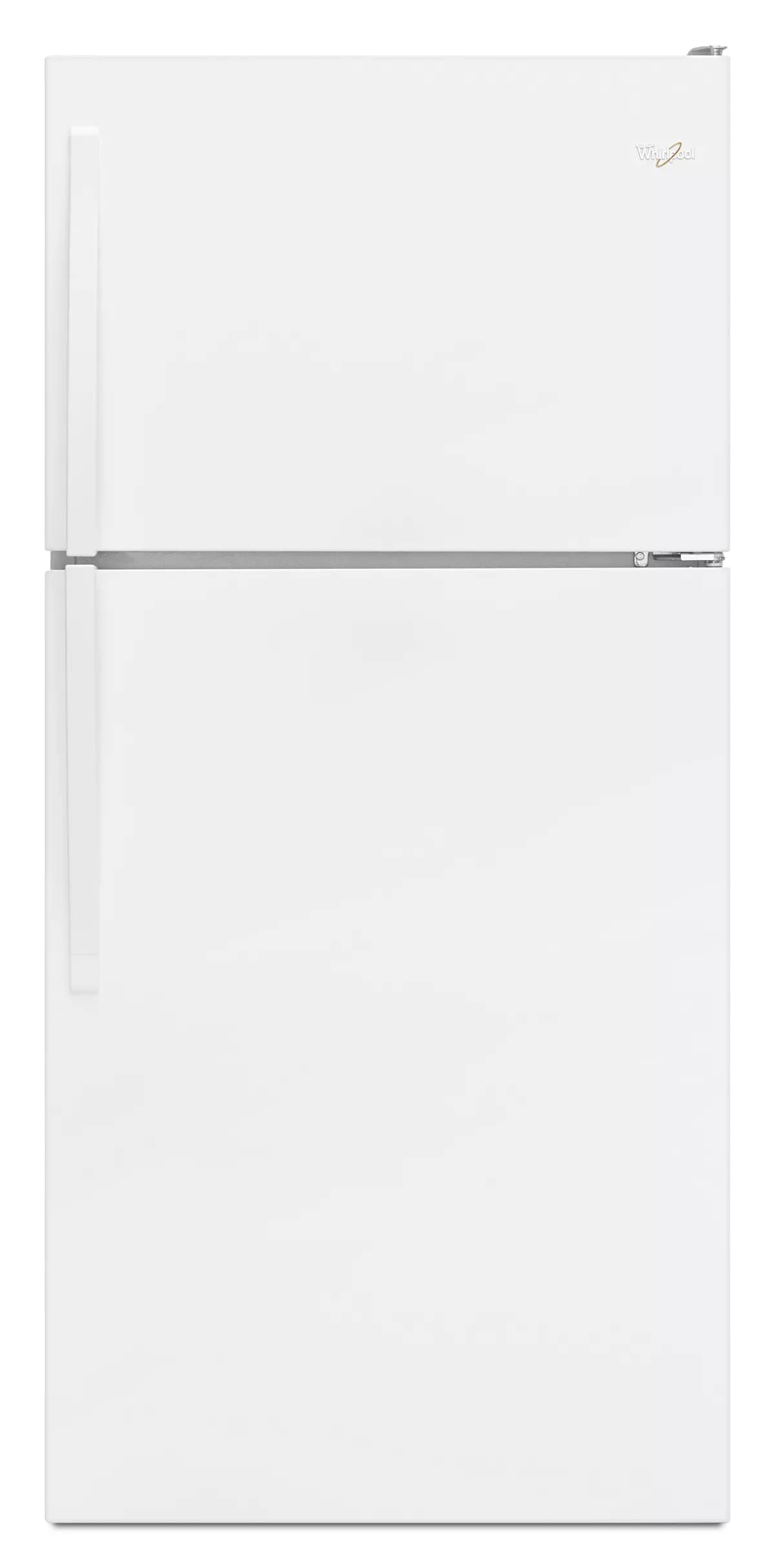 Whirlpool WRT318FMDW top freezer refrigerator, 18 cu. ft.