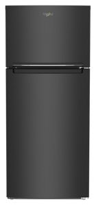 28-inch Wide Top-Freezer Refrigerator - 16.3 Cu. Ft. Black