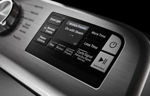 Model: WED5100HW | Whirlpool 7.4 cu. ft. Top Load Electric Dryer with Intuitive Controls